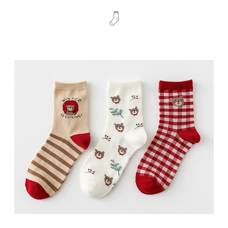 Women's Minimalist 3pk. Printed Socks