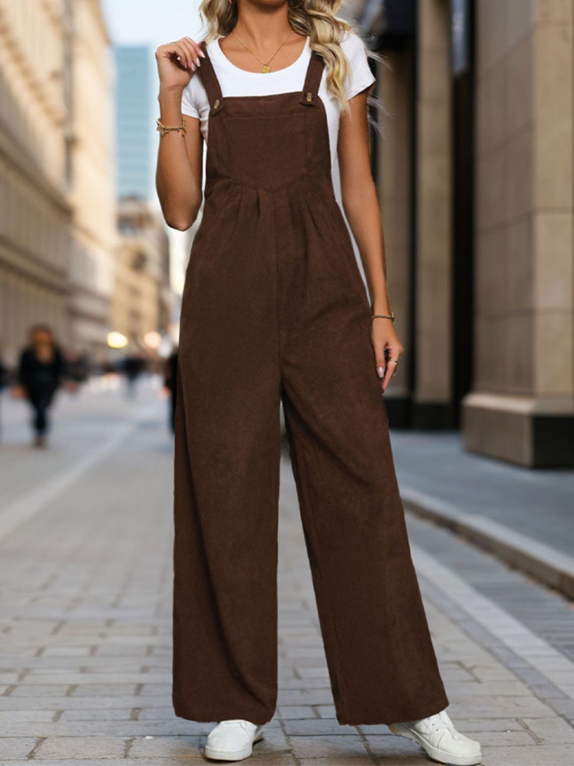 Brown Overalls