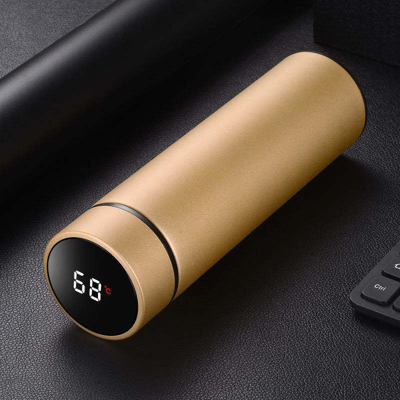 Sleek Stainless Steel Double Wall Vacuum Insulated Thermos