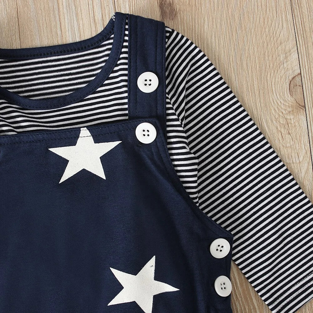 Stars & Stripes 3pc. Baby Boy Clothes