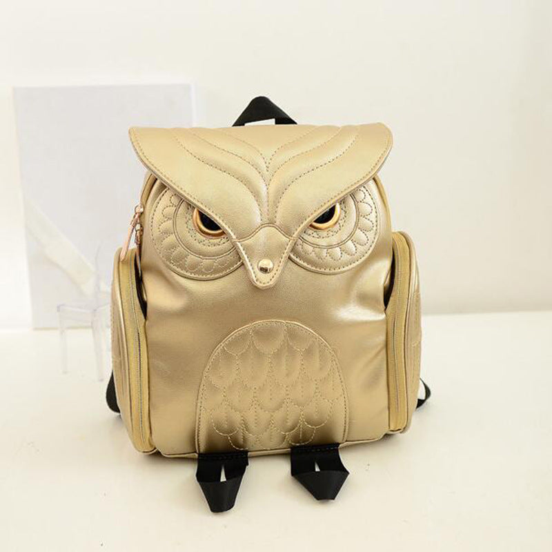 Gold Owl Backpack