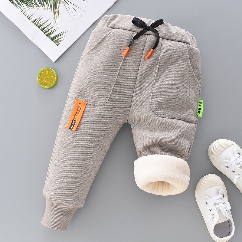 Fleece Baby Warm Snow Pants