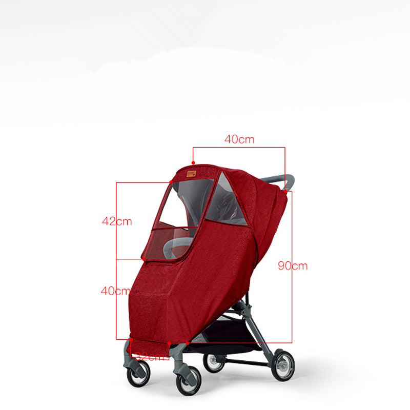 Baby Stroller Rain Cover - Bazaare Mart