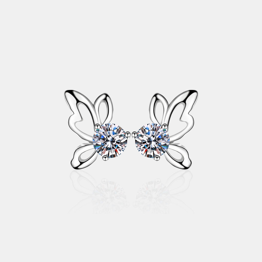 Butterfly Moissanite Earrings