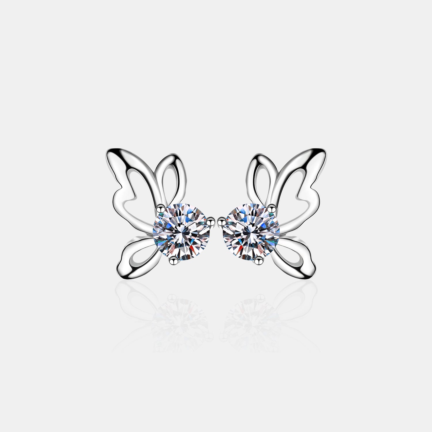 Butterfly Moissanite Earrings