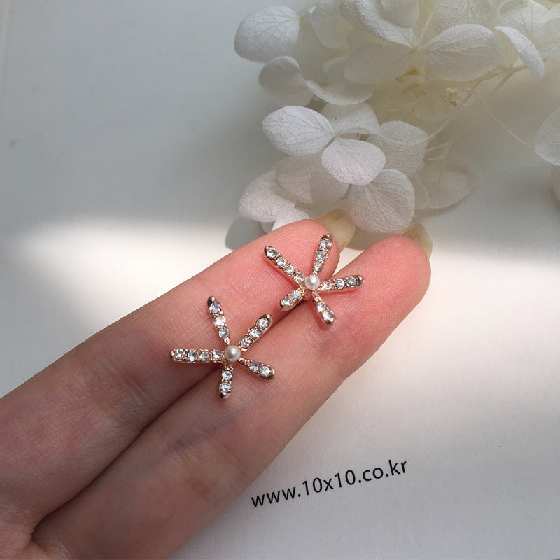 Personality Tassel and Stud Earrings