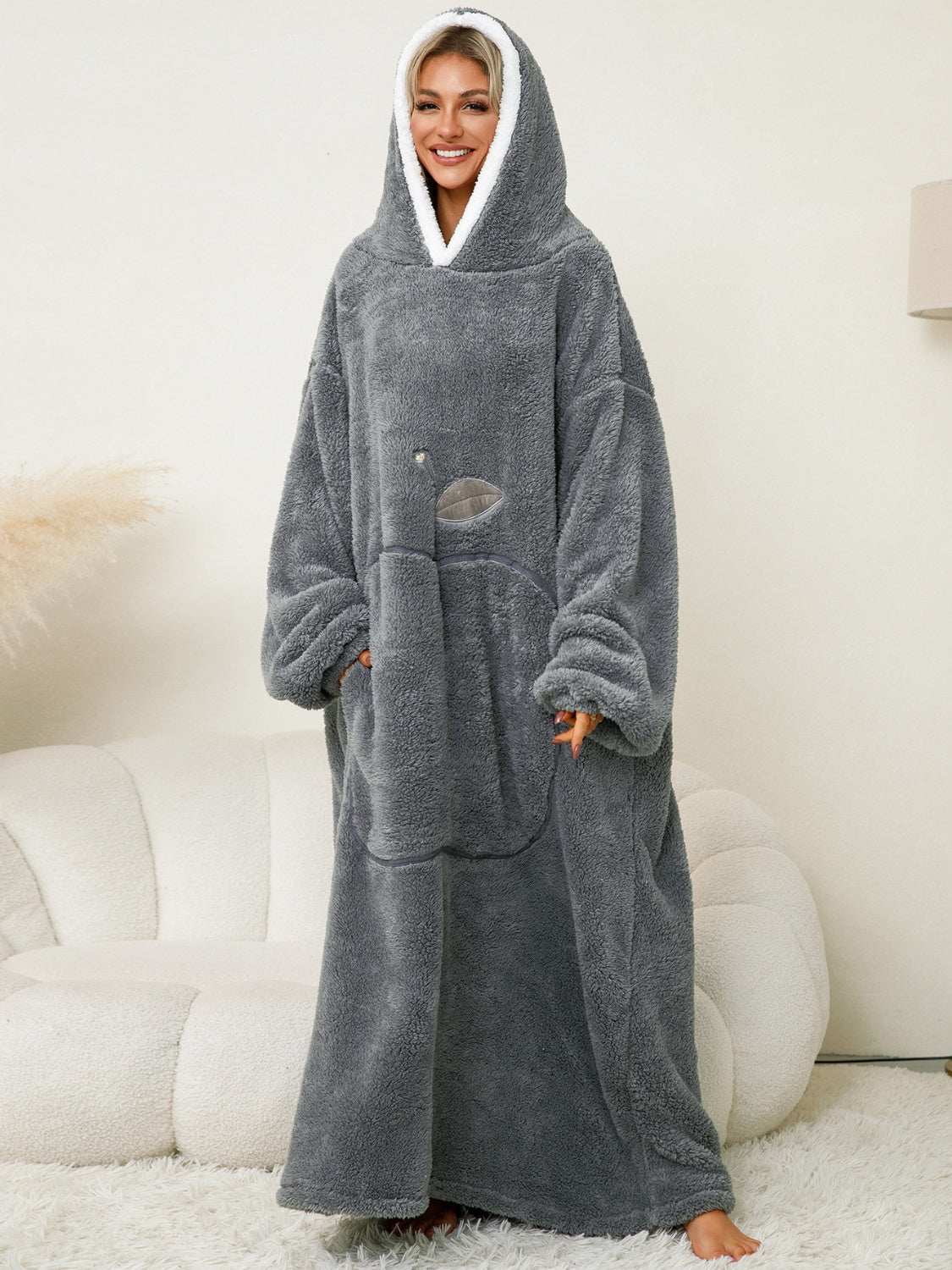 Hooded Fleece Robes