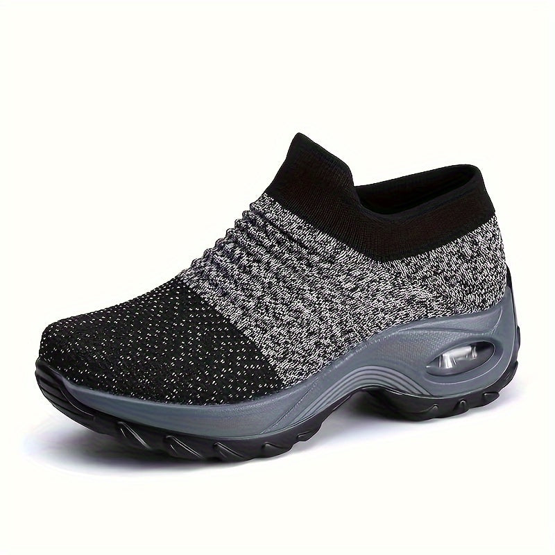 Women's Breathable Mesh Slip-On Sneakers