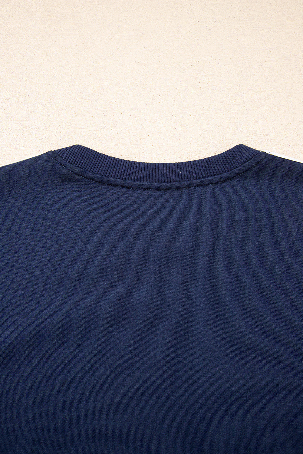 Navy Blue Varsity Striped Sweatsuit