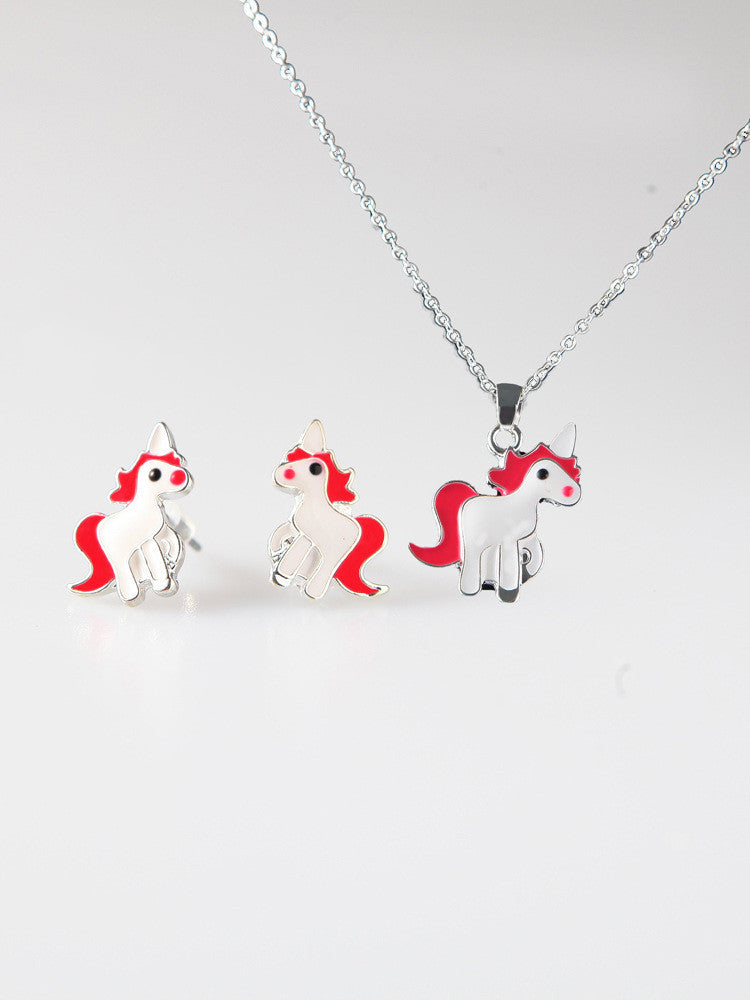 Unicorn Jewelry Set