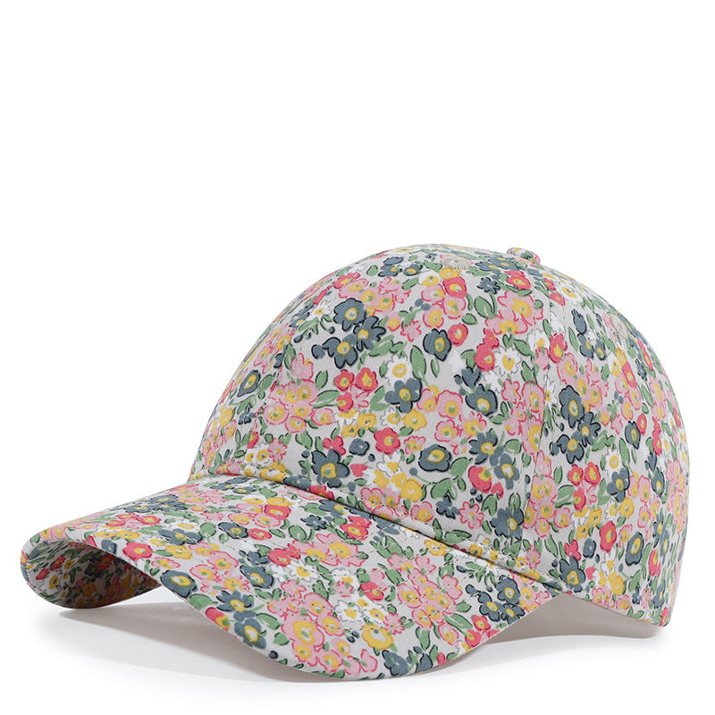 Floral Cotton Cap