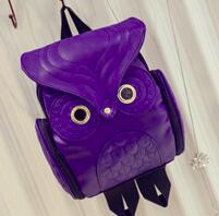 Purple Owl Back Pack