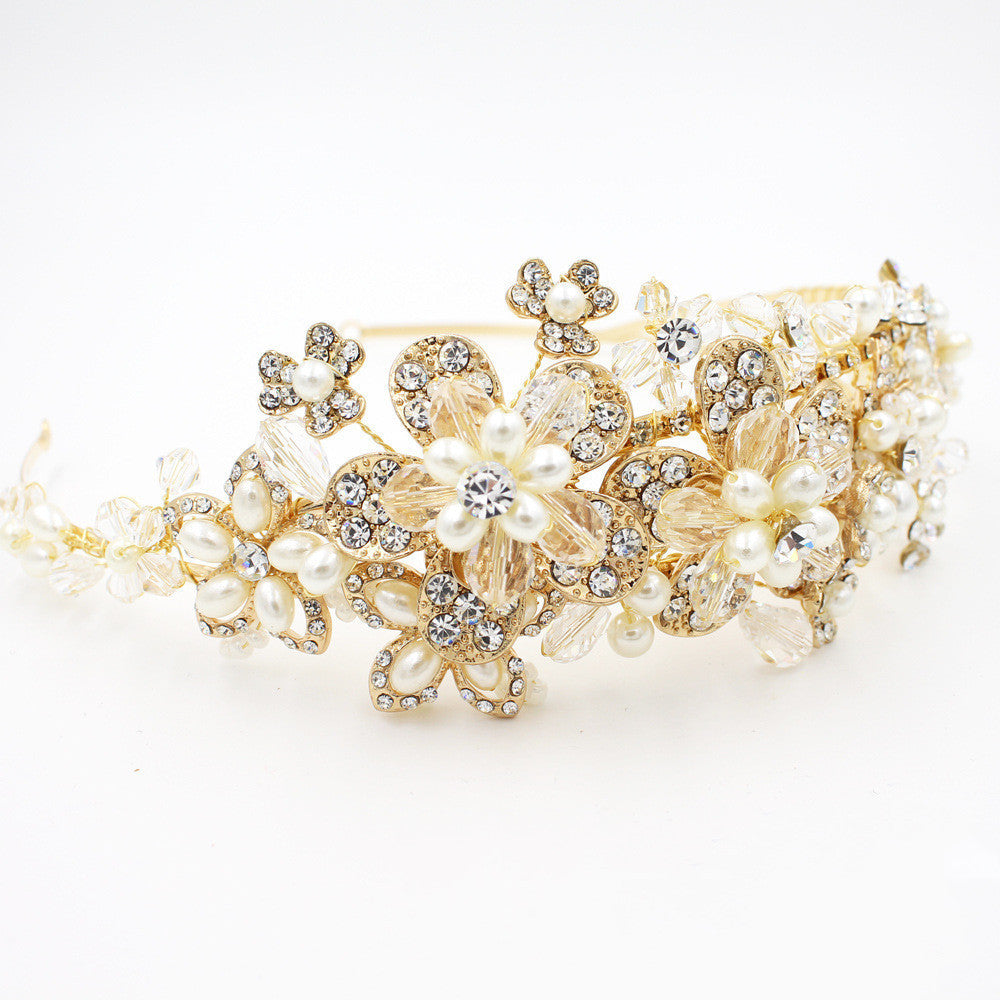 Pearl Floral Headband