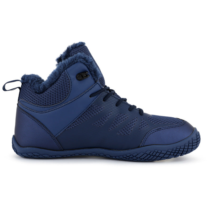 Breathable Five-Finger High Top Shoes – Casual Non-Slip Comfortable Sneakers CJ Dropshipping Navy Athletic Shoes
