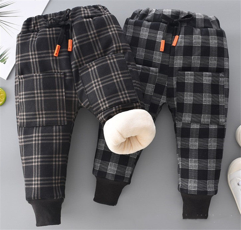 Fleece Baby Warm Snow Pants