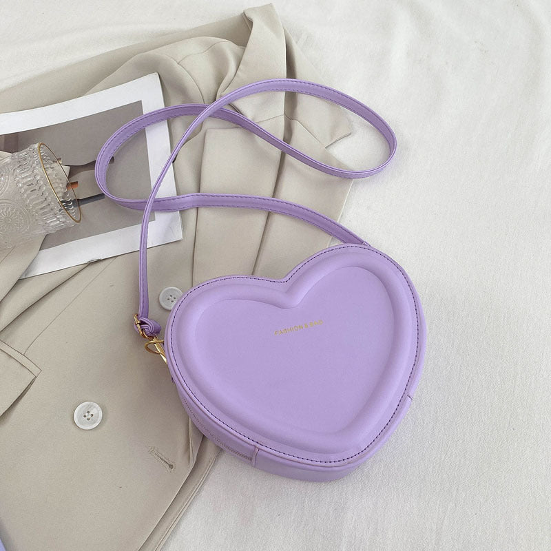 Heart Shaped Crossbody Purse