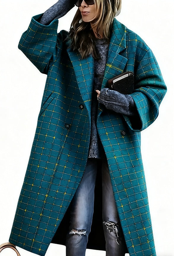 Plaid Light Weight Fall Coat