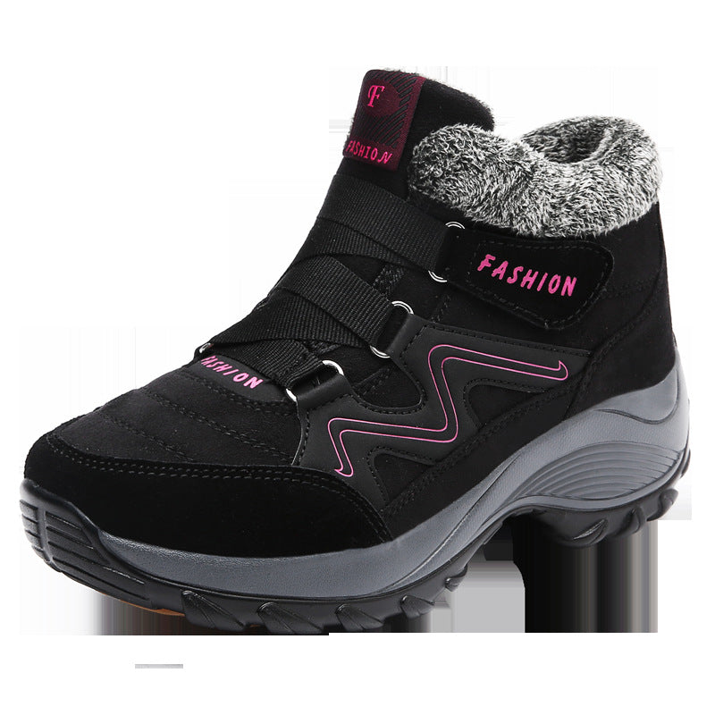 Ladies Leather Hiking Shoes