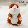 Little Talking Hamster Toy Light Brown 3 Bazaare Mart Toy