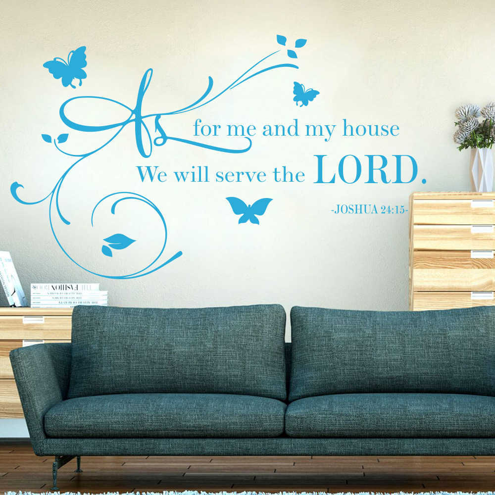 Joshua 24:15 Wall Sticker - Bazaare Mart