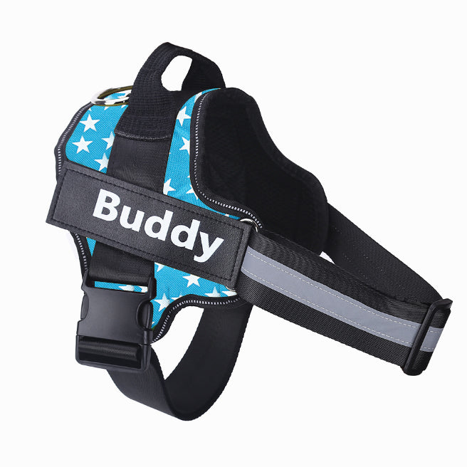 Reflective Breathable Adjustable Dog Harness