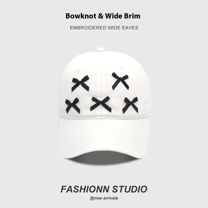 Sweet Trendy Bow Baseball Cap