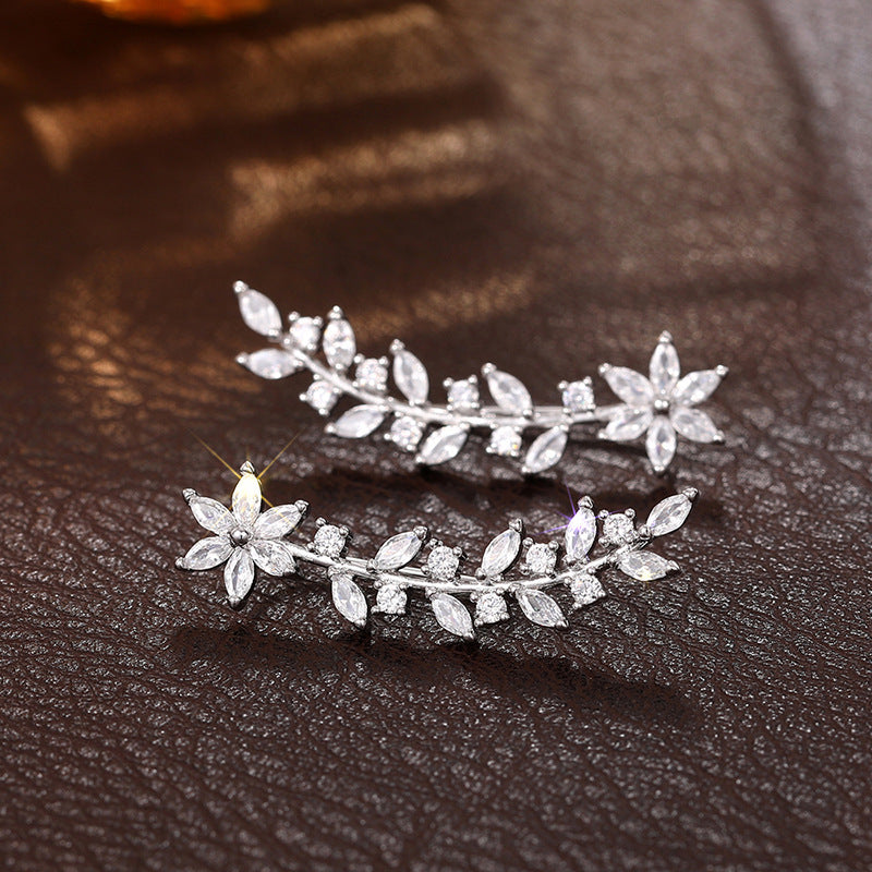 Internet Celebrity Rhinestone Earrings