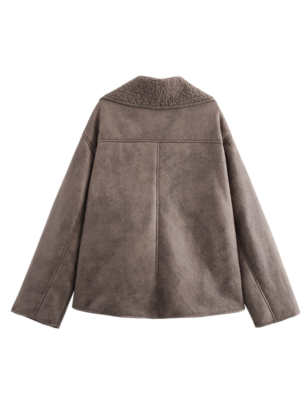 Fleece Collared & Lined Jacket