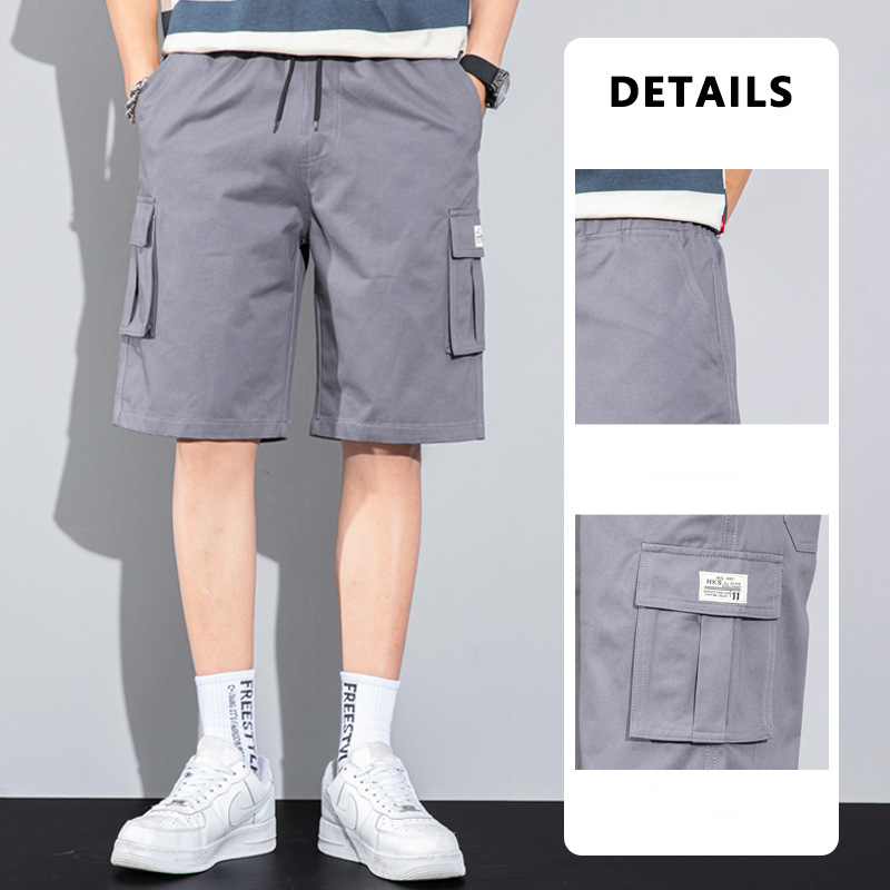 Men's Multi Pocket Cargo Shorts