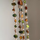 Multi-Color Polished Stone Bead Necklace Bazaare Mart Polished Stone Necklace