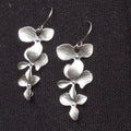 Silver Petals Necklace And Earrings Set Earrings Bazaare Mart Silver Flowers Necklace Earrings Set