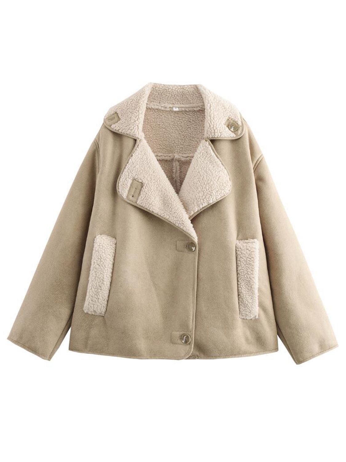 Fleece Collared & Lined Jacket
