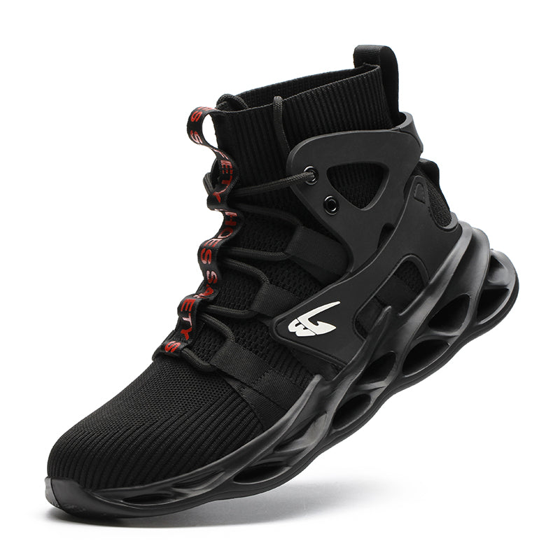 High-top Steel Toe Hiking Boots