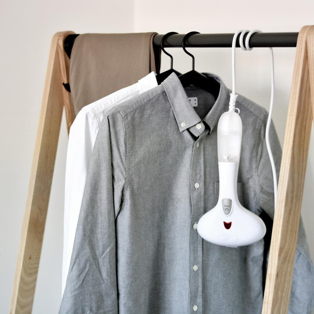 White Handheld Garment Steamer