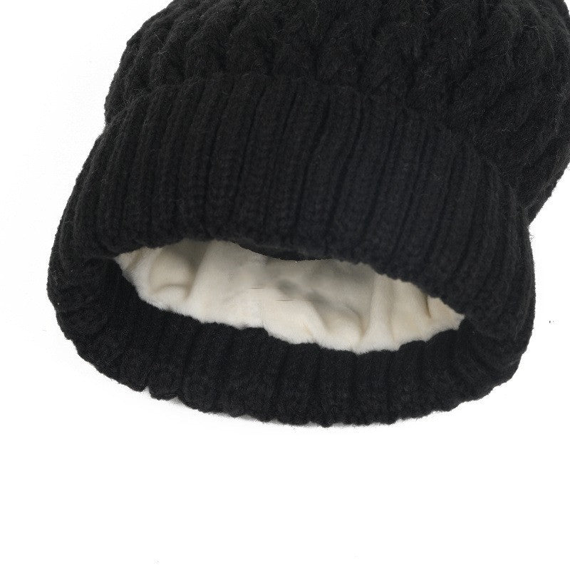 Children's Hat Scarf Gloves Three-piece Set