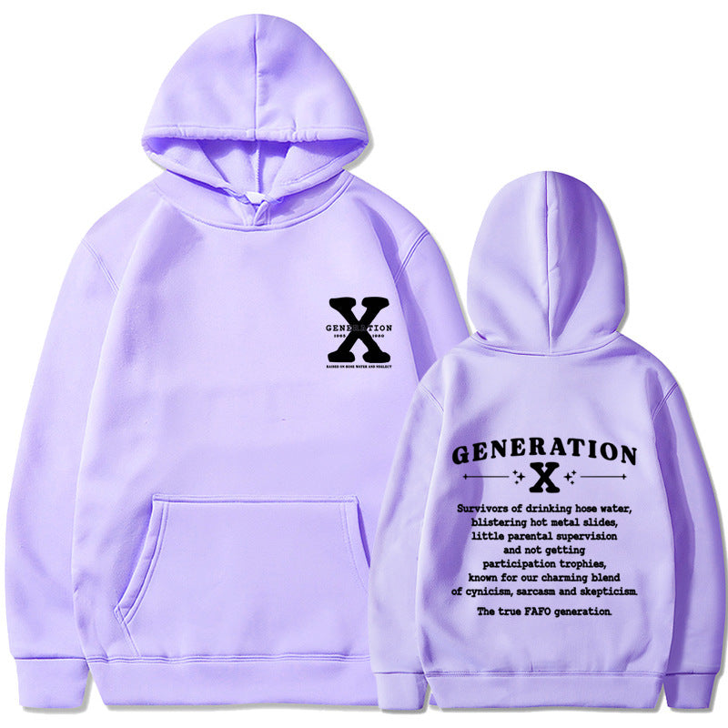 Funny Gen X Hoodie
