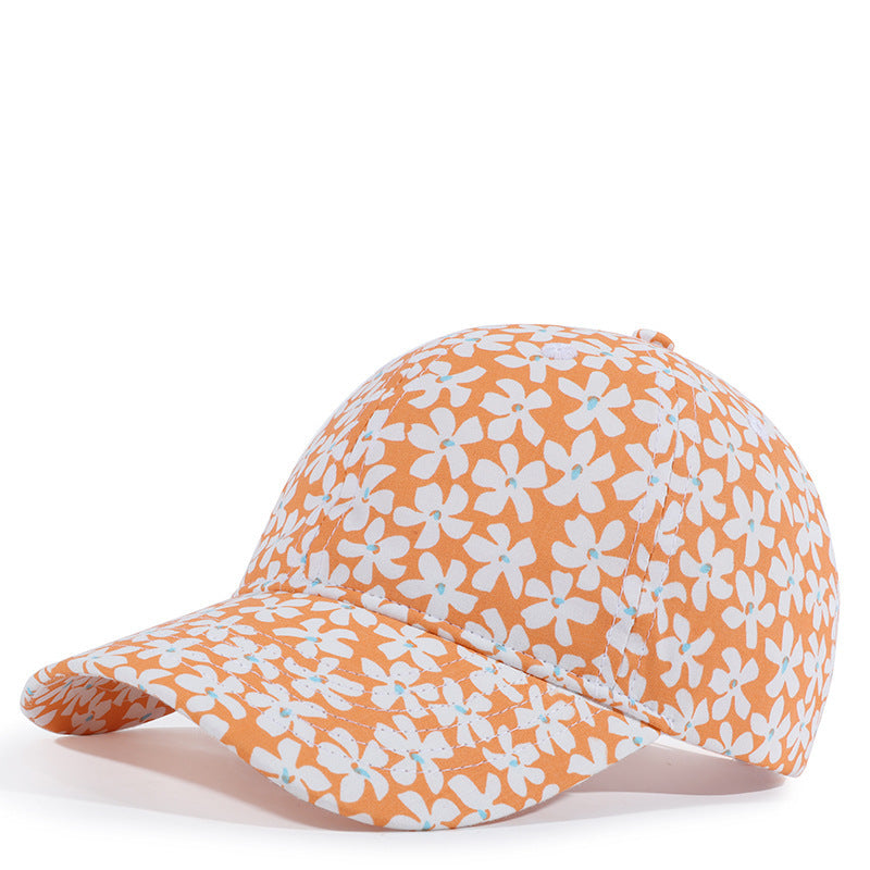 Floral Cotton Cap