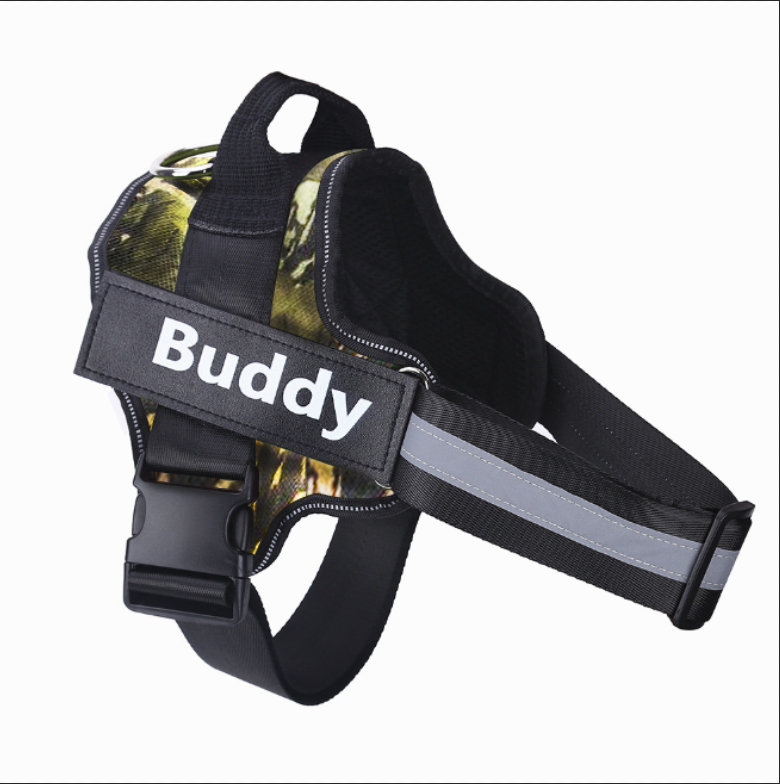 Reflective Breathable Adjustable Dog Harness