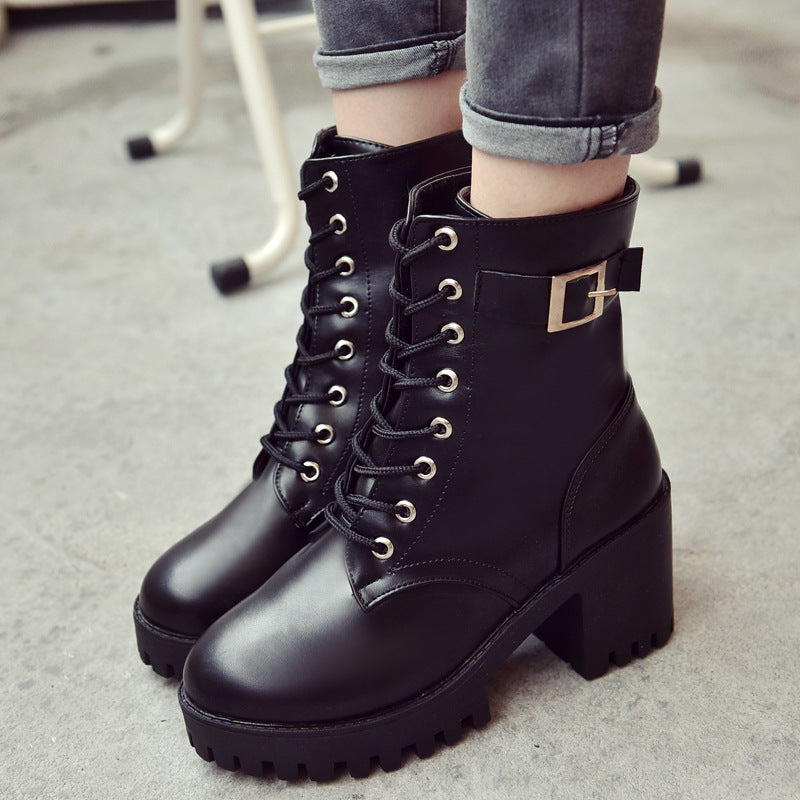 Black Martin Boots