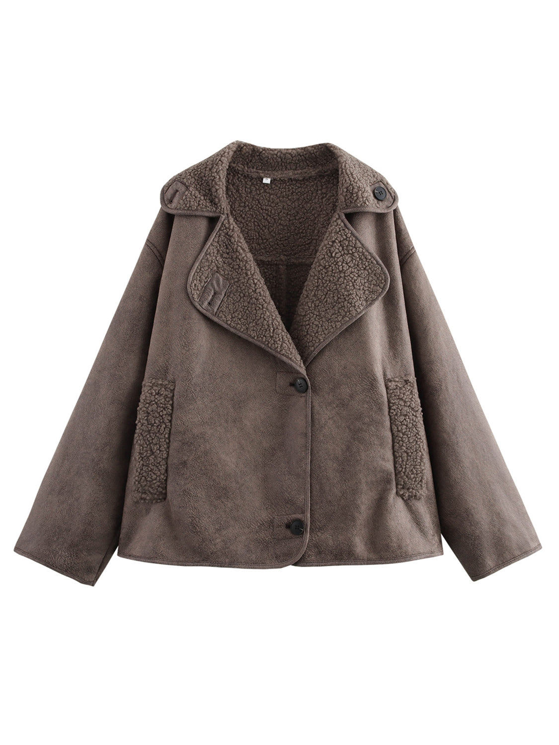 Fleece Collared & Lined Jacket