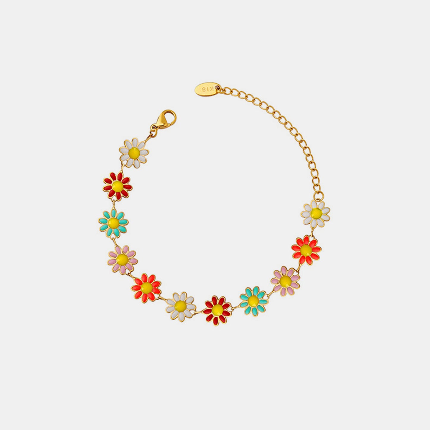 Colorful Daisey Bracelet