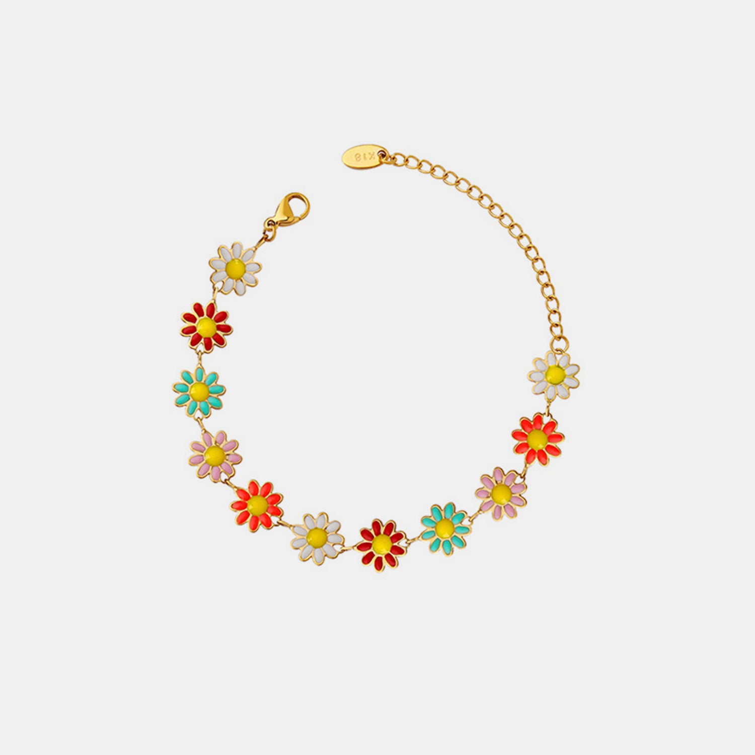 Colorful Daisey Bracelet