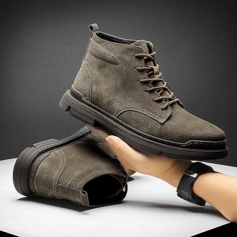 Men's Retro Dessert Boots