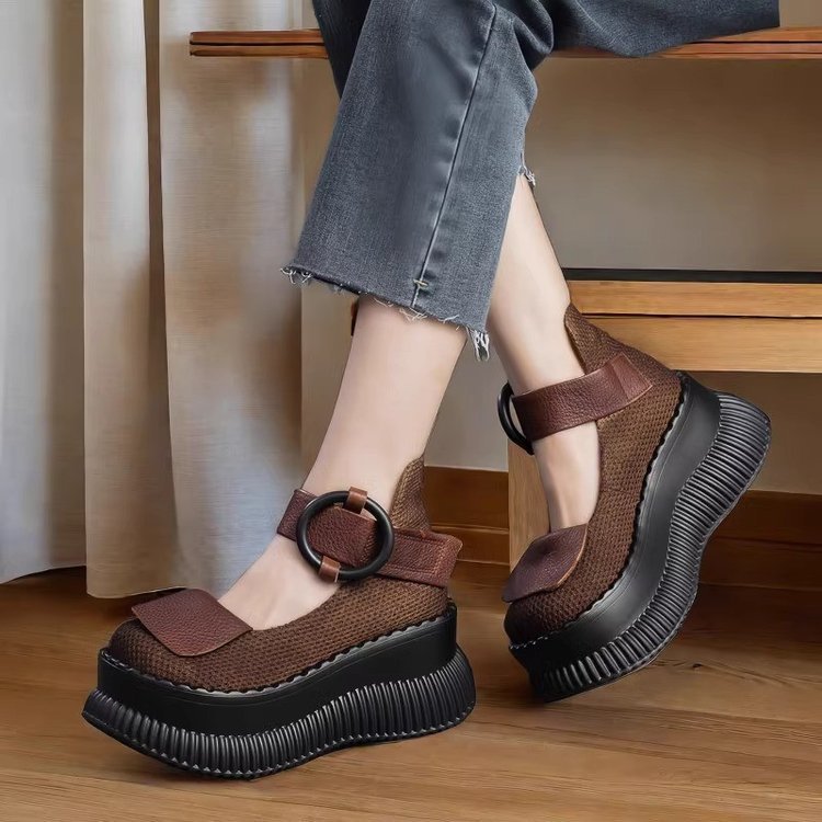 Modern Chunky Mary Janes