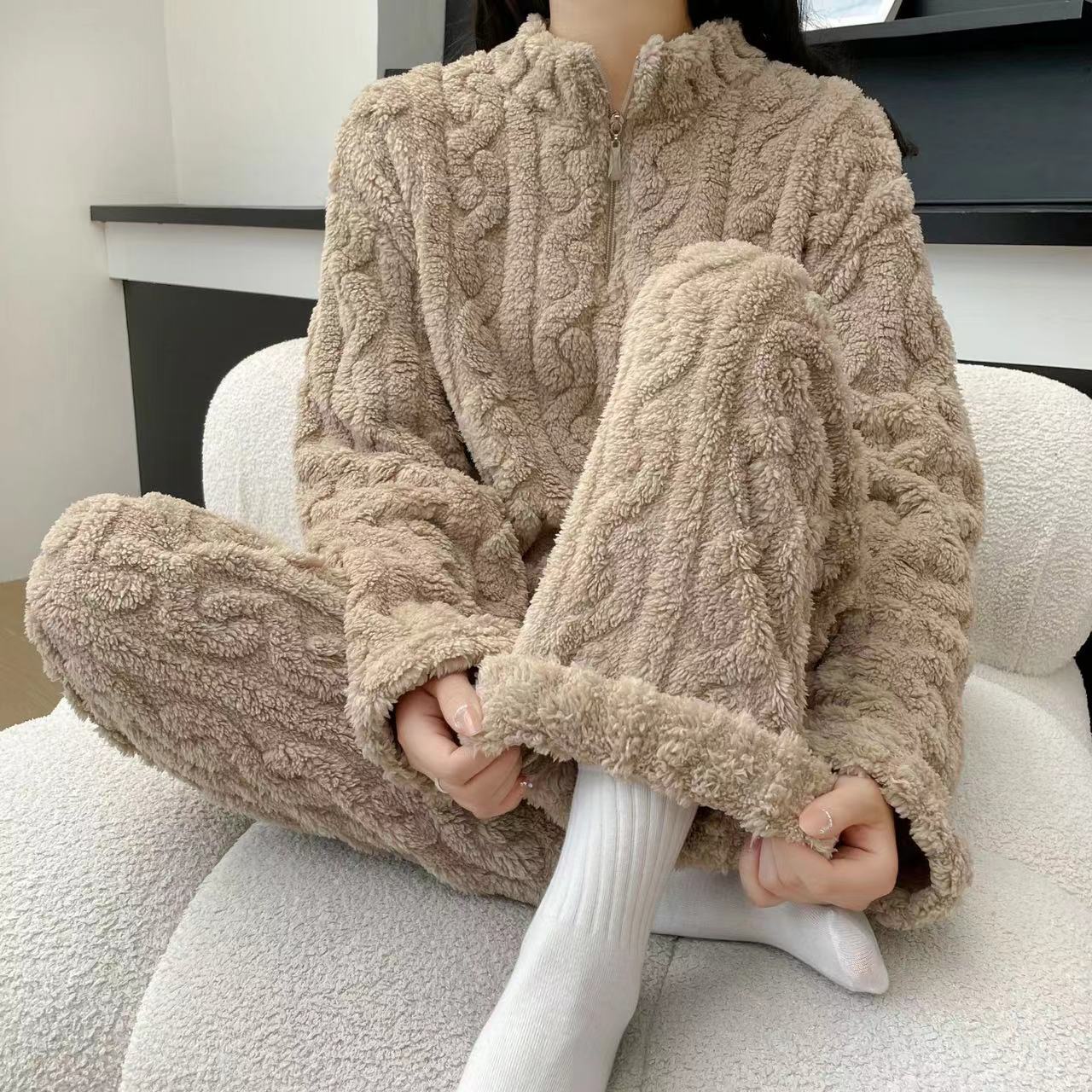 Furry Fleece Pajamas