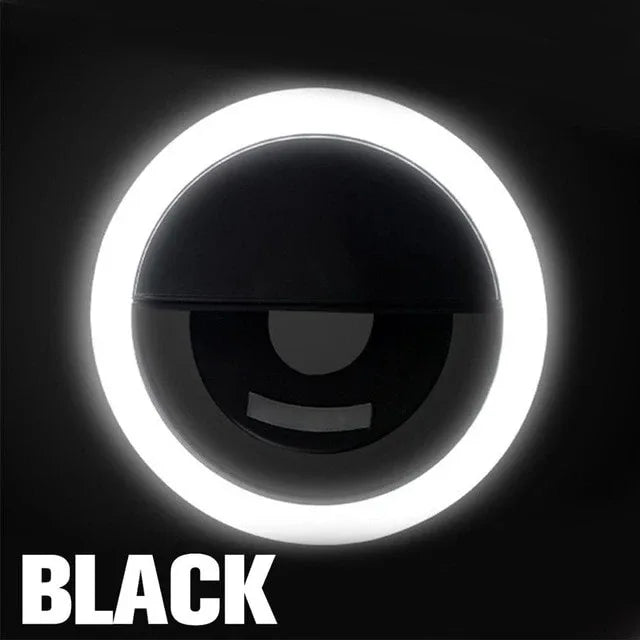LED Selfie Ring Light Black Bazaare Mart