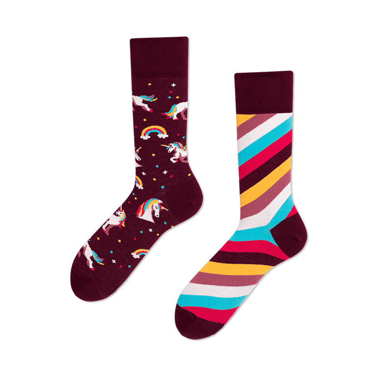 Trendy Print Unisex Socks