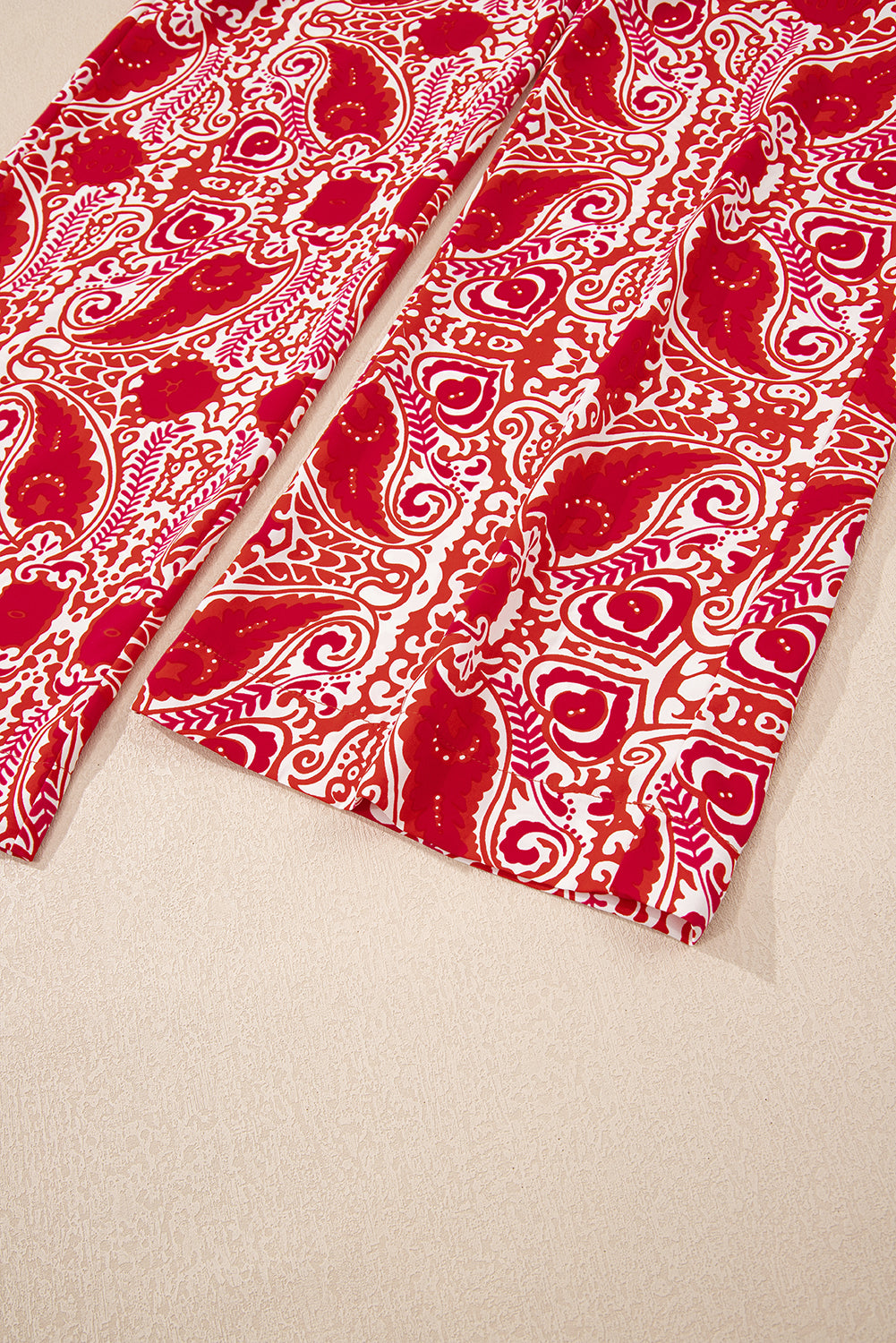 Red Paisley Pants