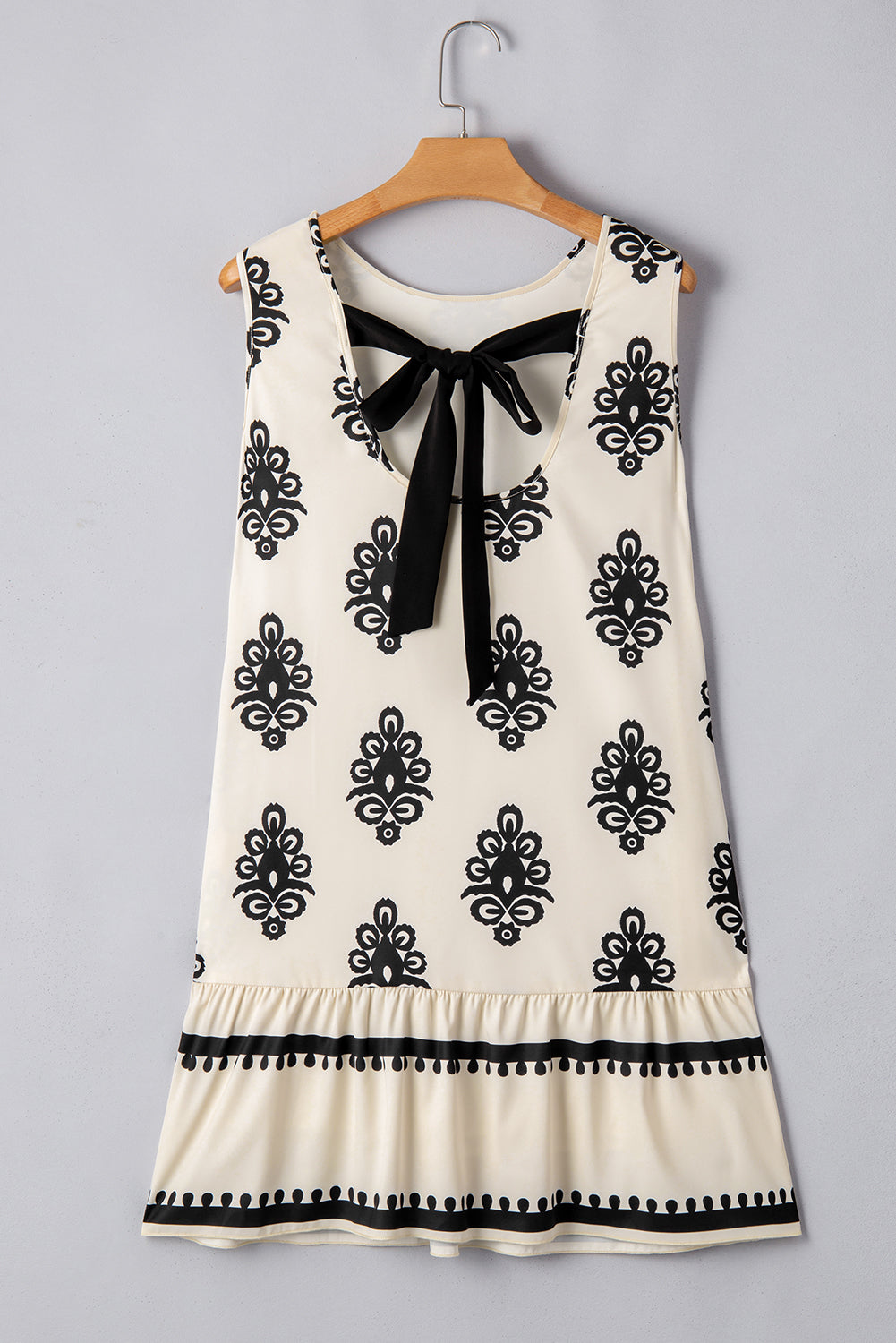B&W Geo Sleeveless Mini