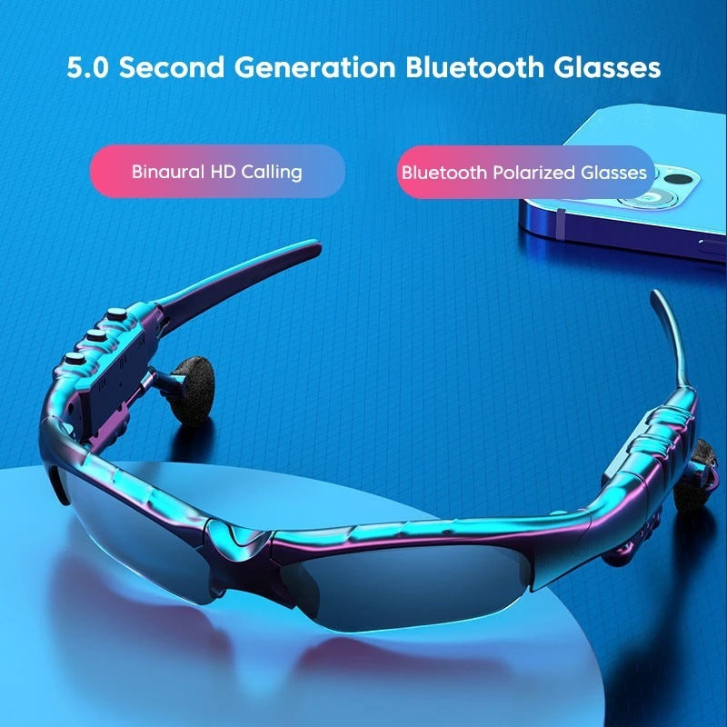 Women's Colorful Bluetooth Sunglasses